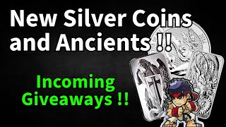 Beautiful New Silver and Incoming Giveaways   Silver Stacking Week 69 [upl. by Novyar]