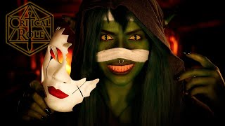 Nott the Goblin Swindles You amp Patches You Up  Critical Role ASMR medical personal attention [upl. by Richara]