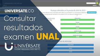 ¿Cómo consultar los resultados del examen de admisión de la Universidad Nacional [upl. by Sherwynd]