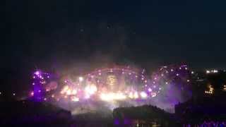 Tomorrowland 2014  David Guetta Live  Titanium [upl. by Akitan390]