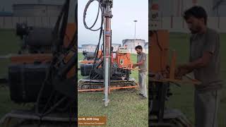 Ground Screw Installation in Soft amp Hard Soil  Solar Mounting Solutions [upl. by Nosredneh]