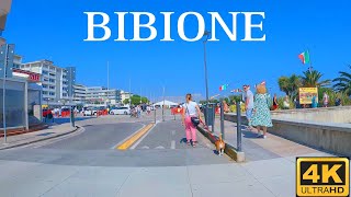 Bibione Italy Cycling from Pineda to Beach Center [upl. by Soirtimid]