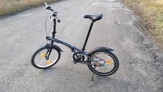 Велосипед складной BTWIN 300 с планетарной втулкой shimano nexus 3 [upl. by Aldarcie533]