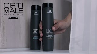 OPTIMALE  UNE GAMME DE SOINS amp SHAMPOOINGS POUR LES HOMMES [upl. by Stalker]