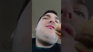 gas station burger  big glup food reviews my life [upl. by Ahseinar]