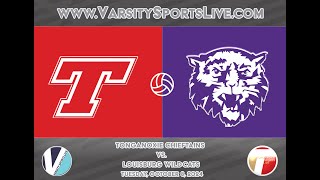 Tonganoxie Chieftains vs Louisburg Wildcats Volleyball 1082024 [upl. by Aerol]