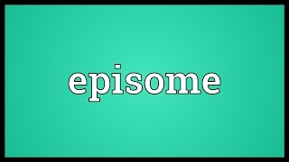 Episome Meaning [upl. by Libyc]