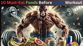 10 MustEat Foods Before Every Workout health workout exercise [upl. by Mell]