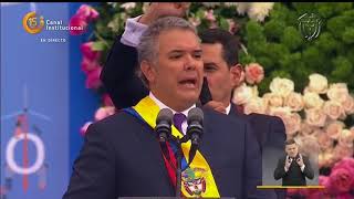 Primer discurso del presidente Iván Duque  Completo  Noticias RCN [upl. by Novanod]