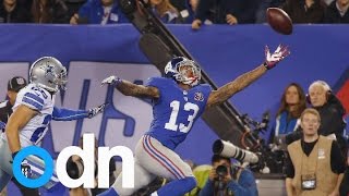 Is this the greatest catch in NFL history Odell Beckham Jrs incredible touchdown [upl. by Aniala966]