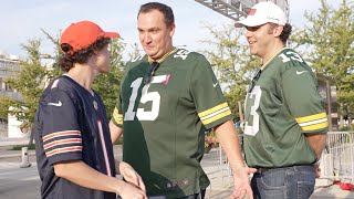 Trolling Packers Fans At NFL Kickoff [upl. by Faso]