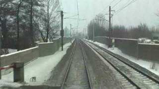 Führerstandsmitfahrt auf der Südbahn von Gloggnitz nach Neunkirchen [upl. by Calondra]