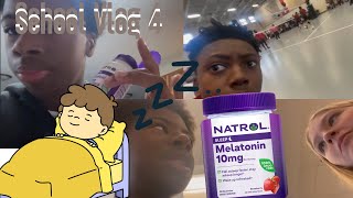 Taking Melatonin Before Going to School School Vlog 4 [upl. by Dlanger]