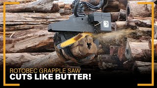 Rotobec Grapple Saw The Ultimate Logging Tool [upl. by Abigael325]