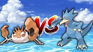 Kingler vs Golduck Who Would Win Pokemon Battle [upl. by Payton]