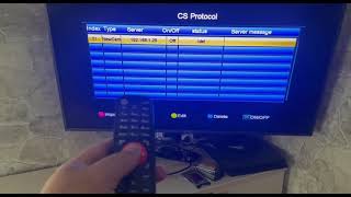 Receiver GTMEDIA V7TT with TVCAS4 newcamd [upl. by Einohtna245]