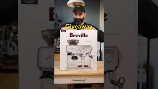 Breville barista express giveaway [upl. by Samohtnhoj]