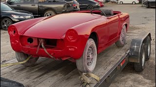 MG Midget Color Change Custom Paint Engine Assembly Part 13 [upl. by Parthena]