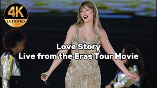 Love Story Live From The Eras Tour Movie TaylorSwift [upl. by Mansfield116]