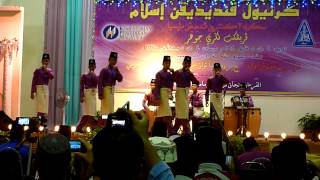 TEMPAT KETIGA Festival Nasyid Sekolah Peringkat Negeri Johor 2014  CaliphDSE Batu Pahat [upl. by Aecila]