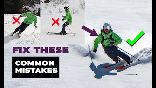 The 2 Biggest Skiing Mistakes and how to fix them [upl. by Adnohsad322]