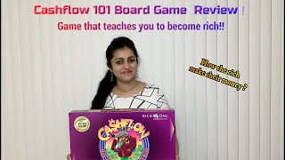 Cashflow 101 Boardgame Review  Game teaches you to become rich ROBERT KIYOSAKIRICH DAD POOR DAD [upl. by Blank]