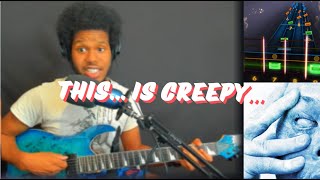 quotWEDDING NAILSquot CREEPING ME OUT PORCUPINE TREE REACTION ROCKSMITH GUITAR COVER [upl. by Nahtnaoj871]