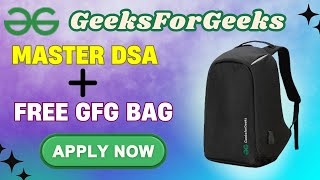 Earn Free Backpack Solving GFG 160 Days Coding Challenge  geekstreak2024  GFG POTD Challenge [upl. by Dalli]