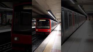 Trains at Rossio Metro 6th August 2024 [upl. by Anelav879]