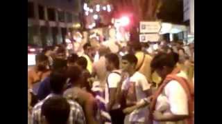 Thaipusam Night Procession with Kavadi bearers [upl. by Blanche60]