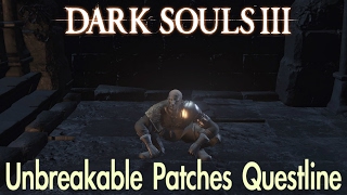 Dark Souls 3  Patches Questline FULL NPC QUEST WALKTHROUGH w COMMENTARY [upl. by Ajnek]