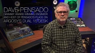 Dave Pensado of Pensados Place on the Argosy Dual 15 Desk [upl. by Broadbent650]