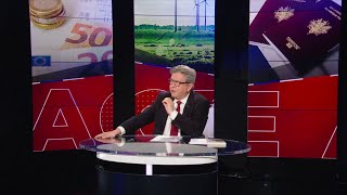 Face à BFM Présidentielle 2022 – JeanLuc Mélenchon [upl. by Mira]