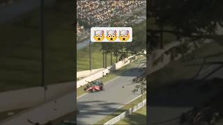 Leclerc crash at brazil GP f1 gameplay gameplay  f1 f1gameplay f1 shortvideo [upl. by Najtsirk]