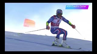 Alexis Pinturault Giant Slalom Alpine Skiing Technique Ski Alpin 2021 [upl. by Elga768]