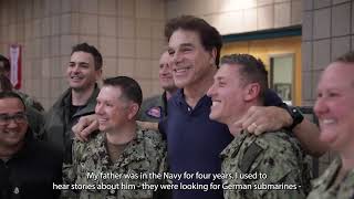 Lou Ferrigno Visits NAS Pensacola [upl. by Di]