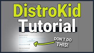 DistroKid Tutorial  How To Upload Music on DistroKid 2024 [upl. by Raimundo]