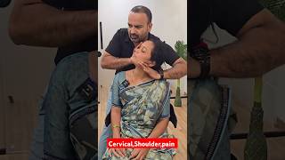 Cervical Spondylitis Shoulder Pain Treatment DrMushtaque India 🇮🇳 chiroprectic physiotherapy [upl. by Aihsekram]