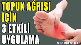 TOPUK AĞRISI İÇİN 3 ETKİLİ UYGULAMA aktifizyo fiziktedavi topukağrısı [upl. by Jaqitsch]