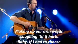 Blake Shelton Mine Would Be You with Lyrics [upl. by Iramaj]