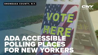 Onondaga County Board of Elections confirms 146 ADA accessible polling places for Election Day [upl. by Rodgers]