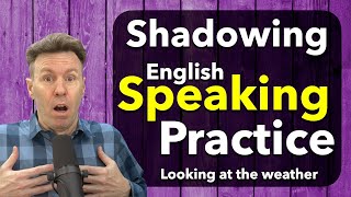 SHADOWING Practice For FLOW Shadow Me and Practice Speaking English [upl. by Orel]