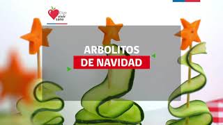 Receta Arbolitos navideños para quotpicotearquot [upl. by Semela]