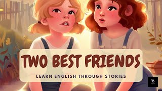 Learn English through short story ❤ level 1 Improve your English Two Best Friends 👭 [upl. by Aisetal]