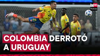 Copa América Colombia enfrentará a Argentina en la final tras vencer a Uruguay [upl. by Cypro]