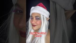 1 elfa makeup navidadmakeup makeupchritsmas elfo elfadenavidad [upl. by Shaw]