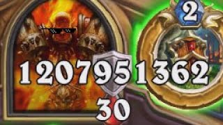 【24 Billion Armor   】Hearthstone Alley Armorsmith [upl. by Pardo676]