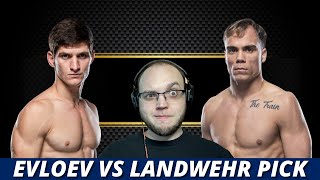 Movsar Evloev vs Nate Landwehr Pick  UFC Vegas 16 Predictions and Best Bets  Diehard MMA Podcast [upl. by Aicenet869]