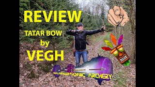 Tatar Bow by Vegh  Review archery horsebow bogensport [upl. by Udelle]