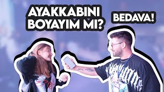 Takipçimin Ayakkabısını Boyadım BEDAVAYA [upl. by Nnaoj872]